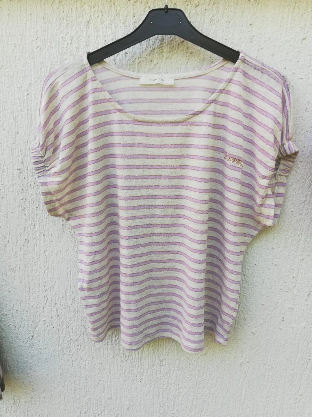 Lote de 2 camisetas ligeras y a rayas etiqueta T.L (imperfecciones) – photo 18